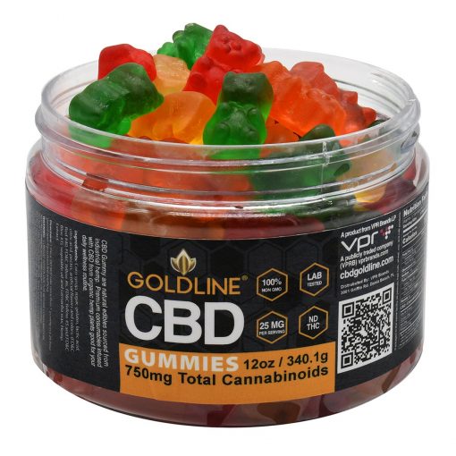 Goldline CBD Gummies 25mg