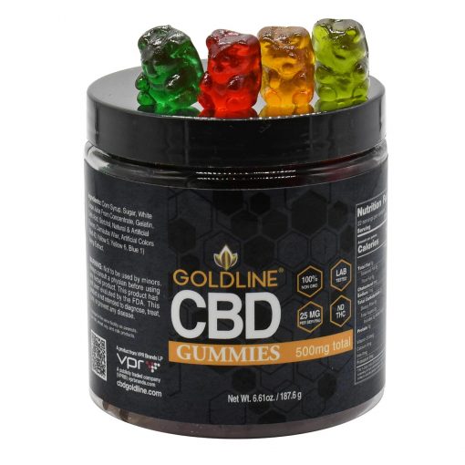 500mg CBD Gummies - Med Jar