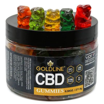 CBD Gummies by GoldLine 9.5oz