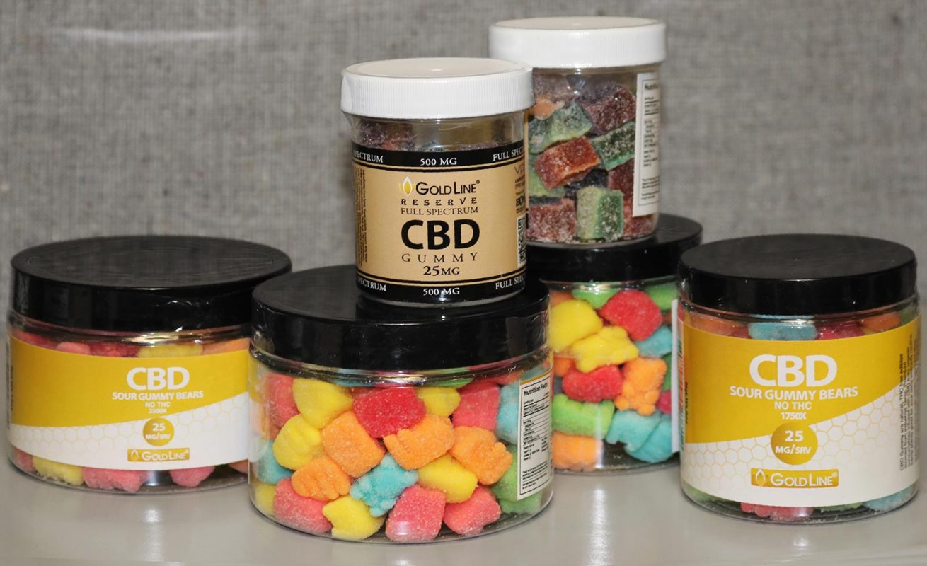 CBD Sour Gummies Selection