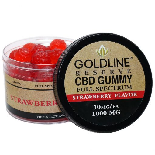 CBD Gummy Chews 100ea Strawberry Flavor