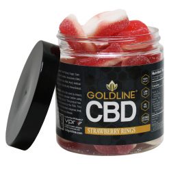 CBD Gummy Rings Strawberry Flavor