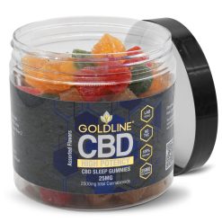 Goldline CBD Sleep Gummies 100ct/2500mg Jar