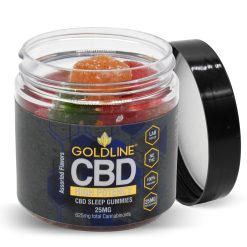 Goldline CBD Sleep Gummies 25ct Sample Pack
