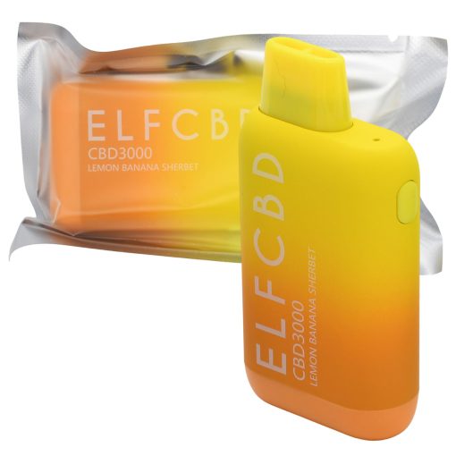 Lemon Banana Sherbet 3G CBD Dispo Vape Pen - Image 4